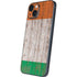 Ireland Flag Dark Wood iPhone 14 Plus Skin